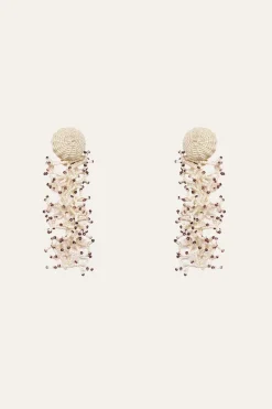 Aclla Del Sol Earrings In Ecru