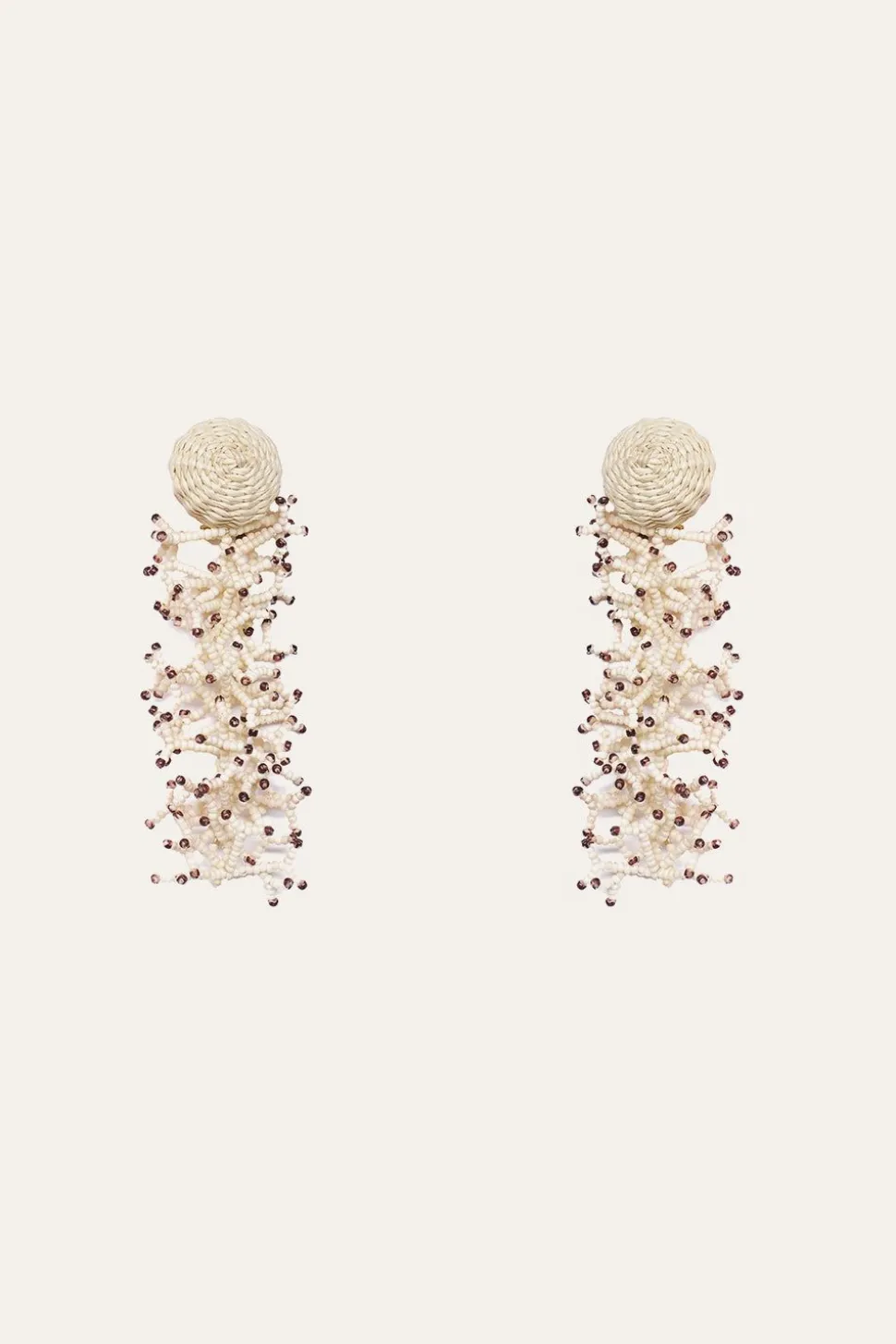 Aclla Del Sol Earrings In Ecru