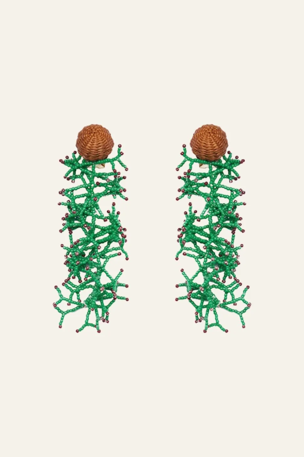 Aclla Del Sol Earrings In Limemint