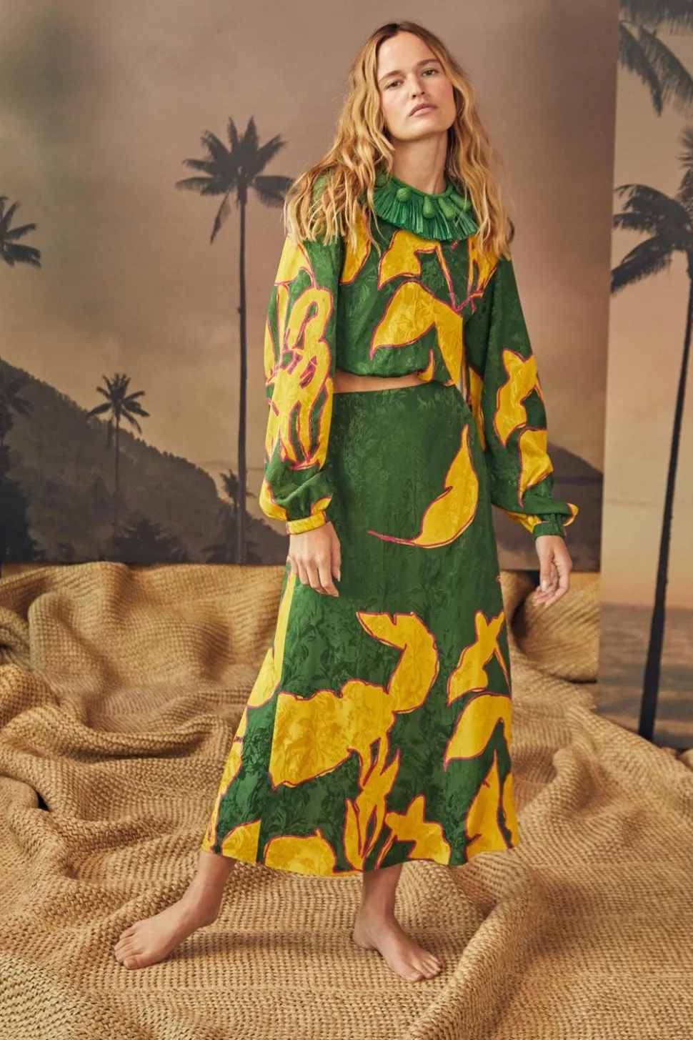 Adventurous Soul Necklace In Green