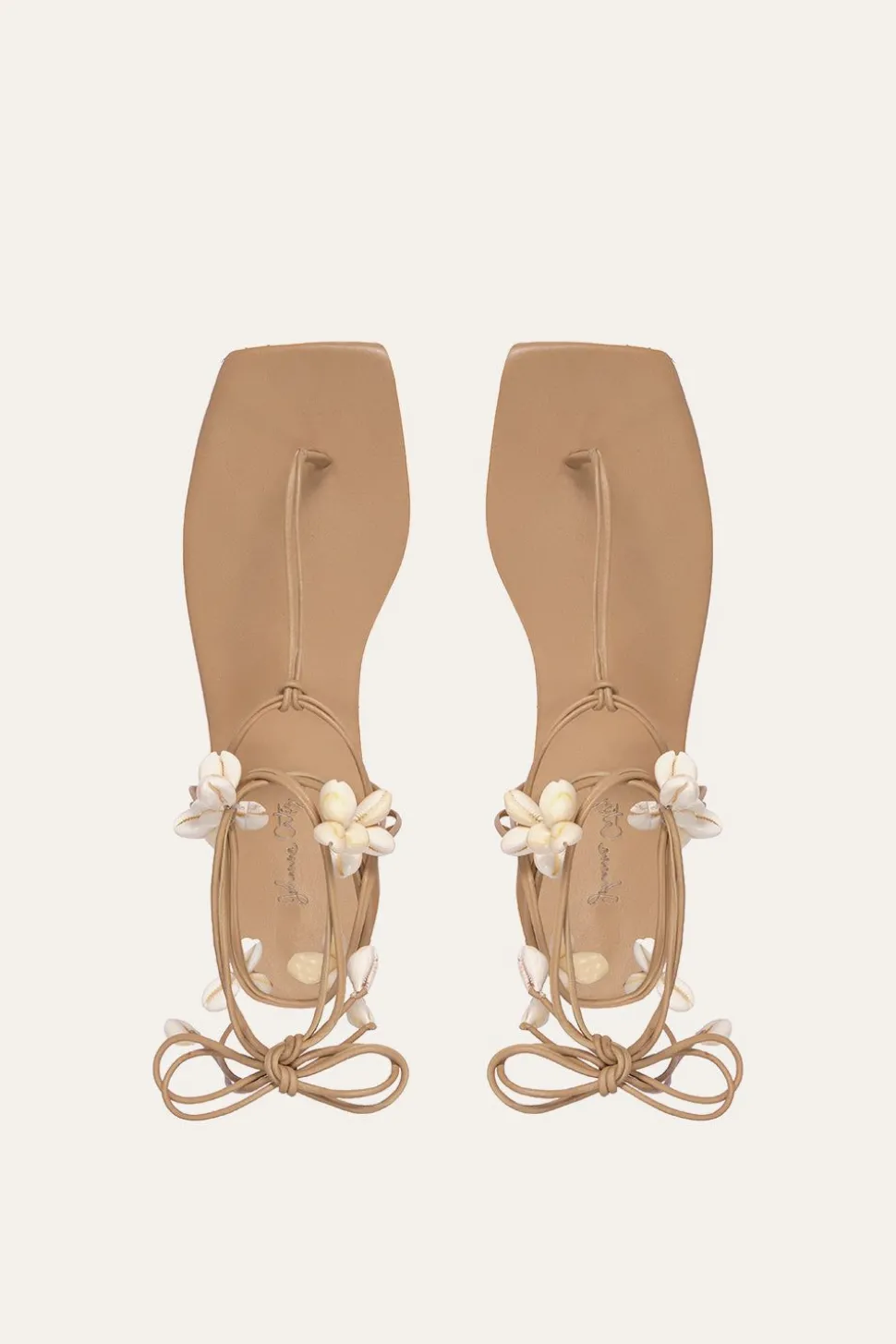 Amazonia Peruana Sandals In Nude