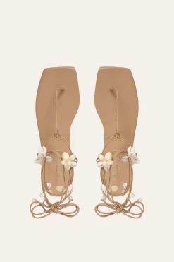 Amazonia Peruana Sandals In Nude