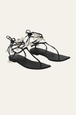 Amazonia Peruana Sandals In Black