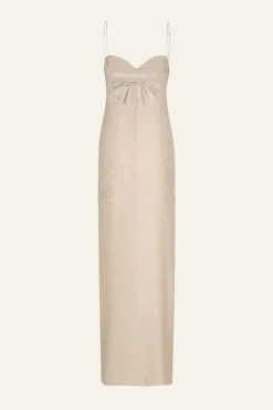 Amber Twilight Dress In Ecru