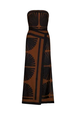 Ancient Peru Dress In Black