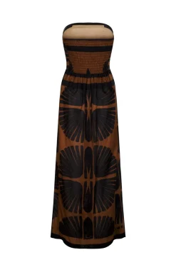 Ancient Peru Dress In Black