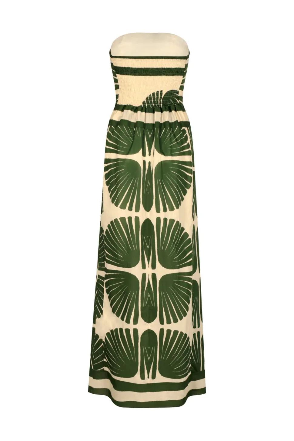 Ancient Peru Dress In Green