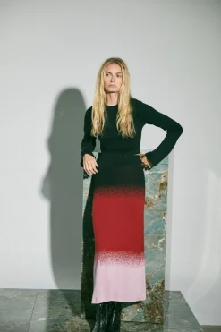 Color Scapes Skirt In Lilac