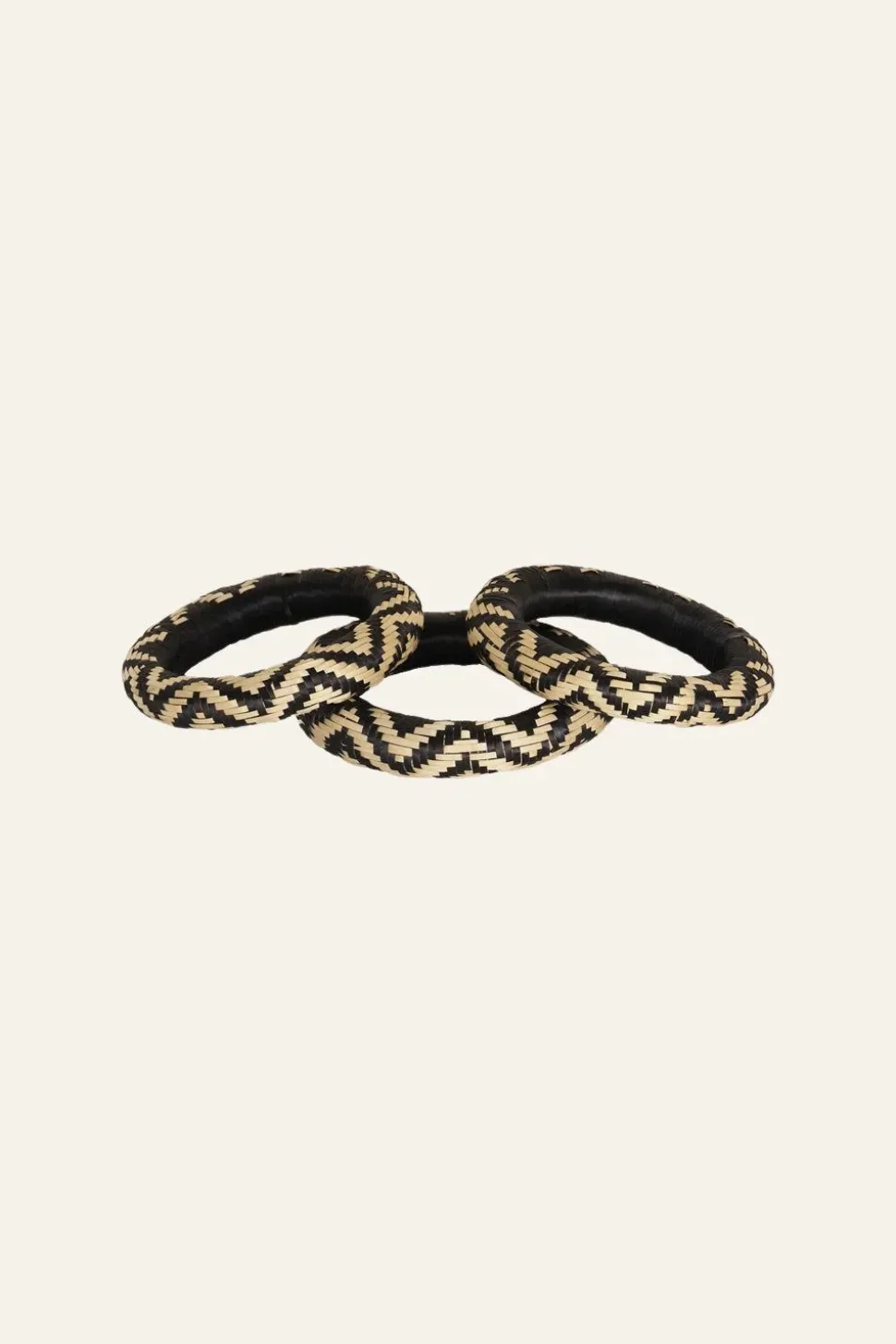 Cosmic Serpent Bangles In Black