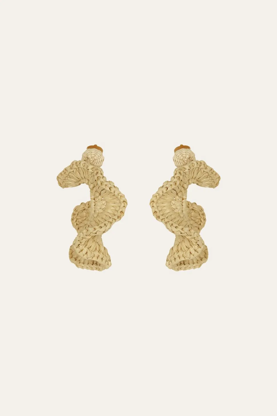 Dance Elements Hoops In Ecru