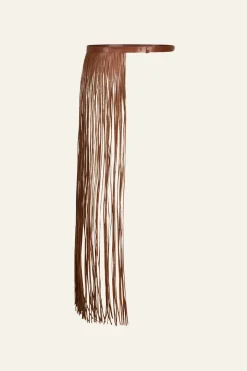 Dancing Earthward Belt In Tobacco