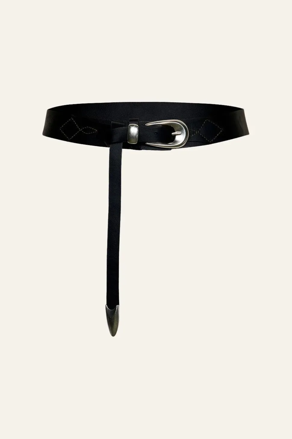Del Oeste Belt In Black