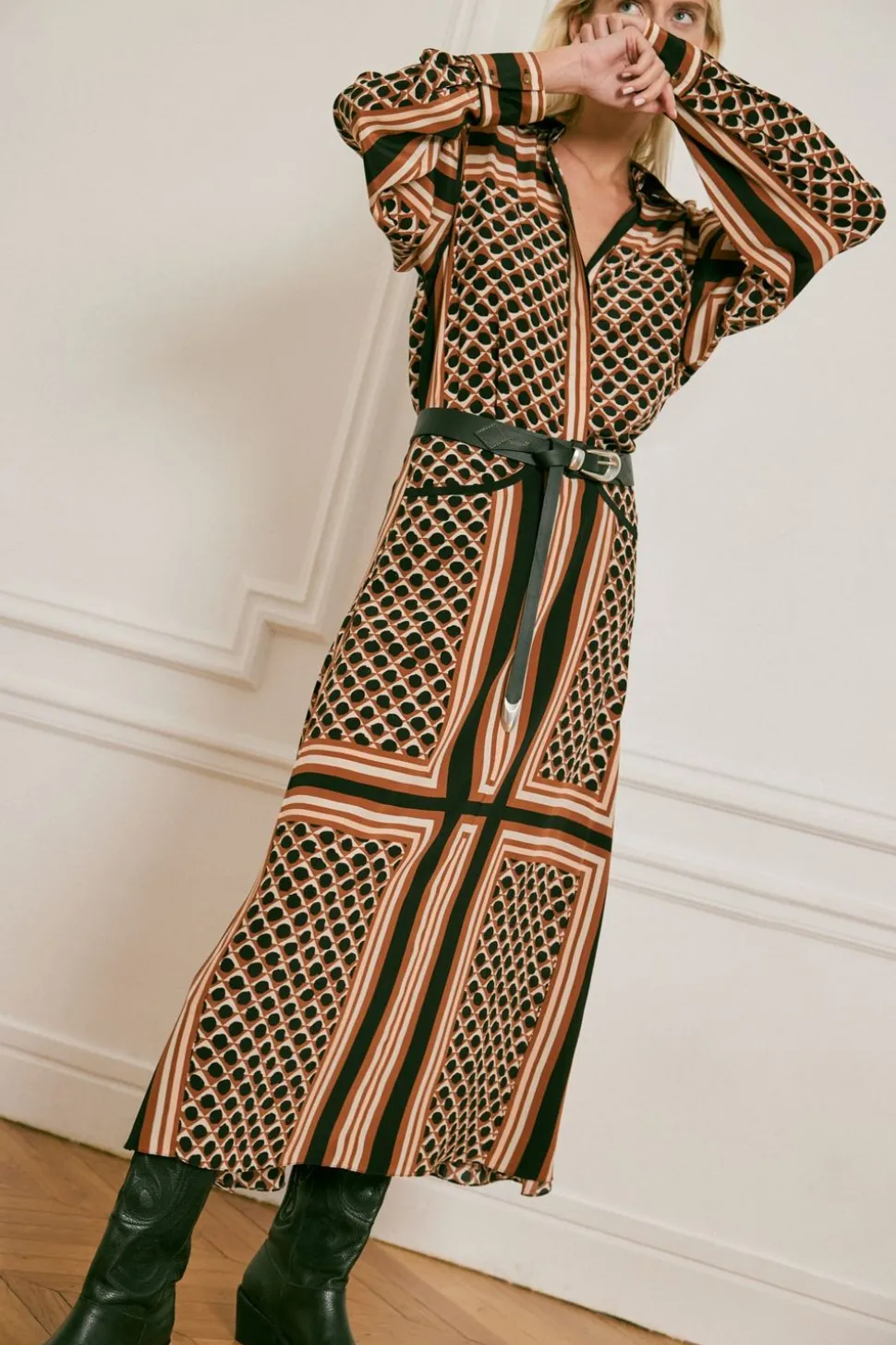 Del Oeste Belt In Black