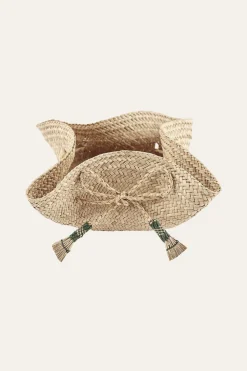 El Cocuy Mini Bread Basket In Jade Set Of 4