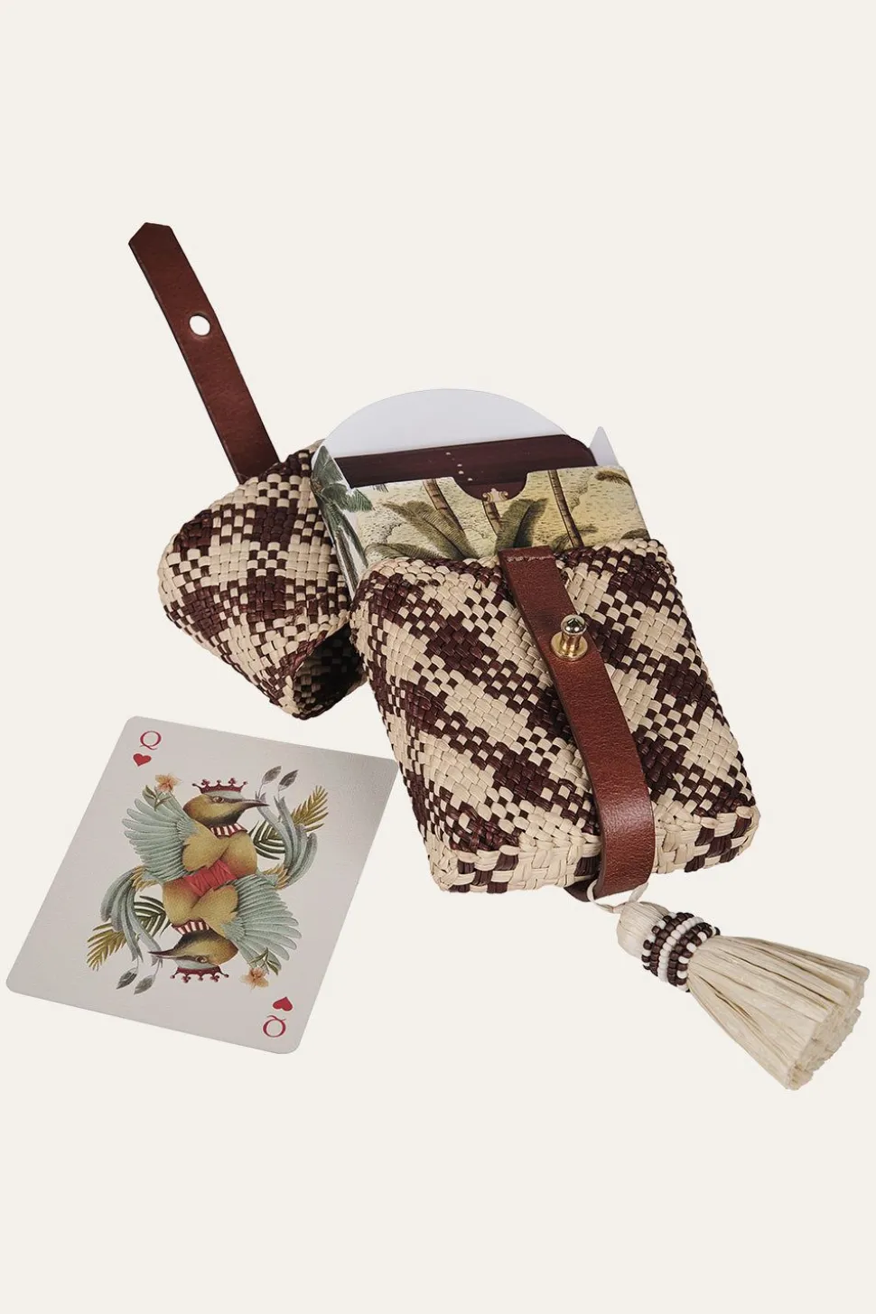 El Naipe Single Poker Deck In Tobacco