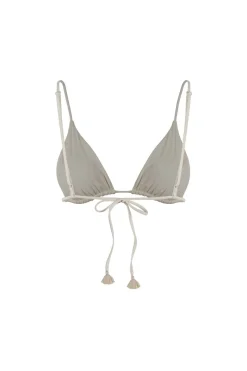 Enjipai Bikini Top In Ecru