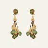 Espiral Sagrado Earrings In Green