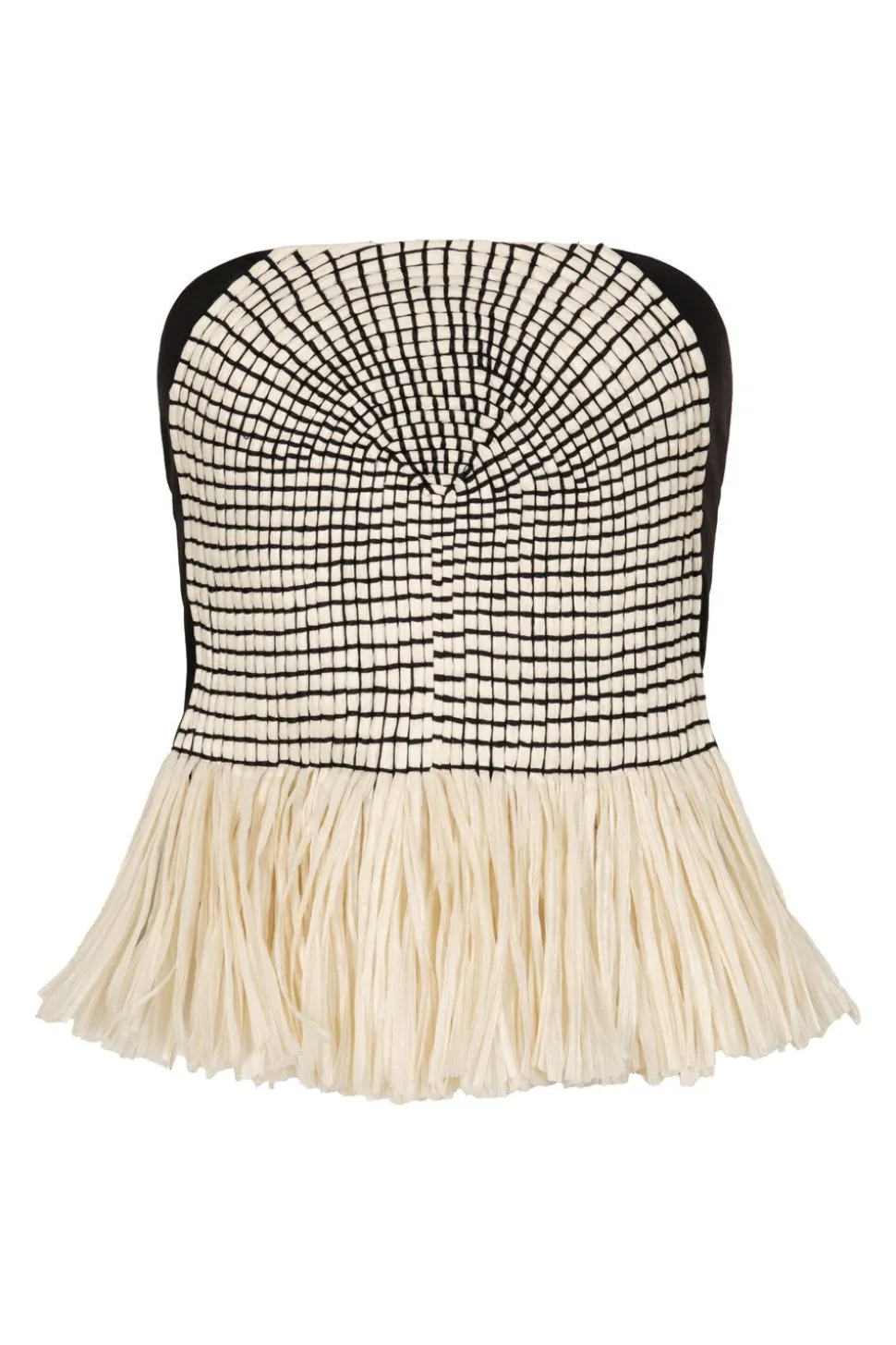 Exploring Textures Top In Black