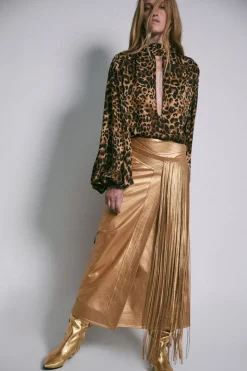 Exuberant Spirit Boots In Gold