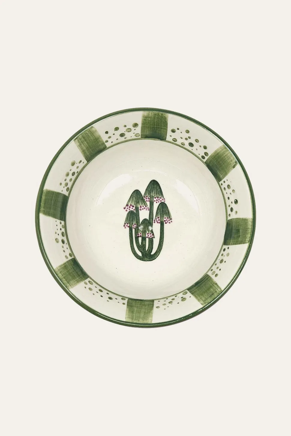 Hechizado Bowl In Green Set Of 2