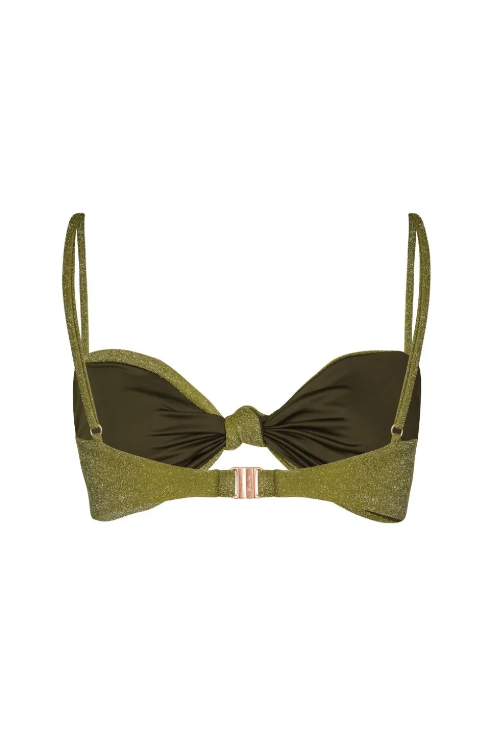 Heliconia Bikini Top In Green
