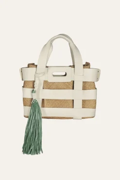 Heritage Vibes Bag In Ecru