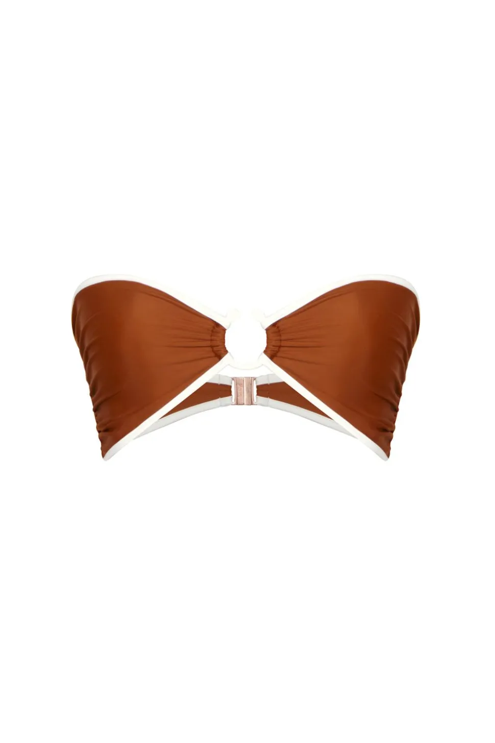 Intense Colorings Bikini Top In Terracota