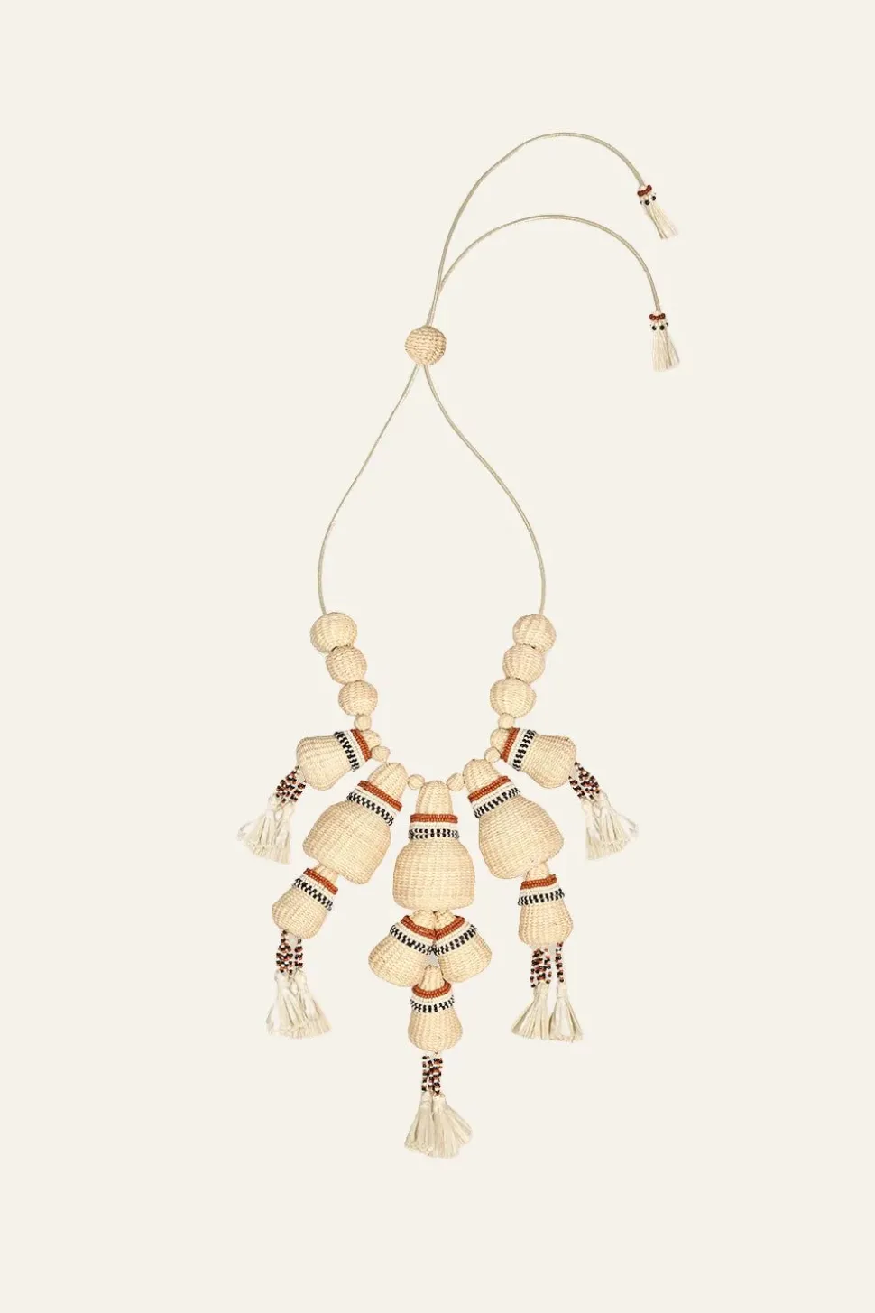 Jump For Joy Necklace In Ecru
