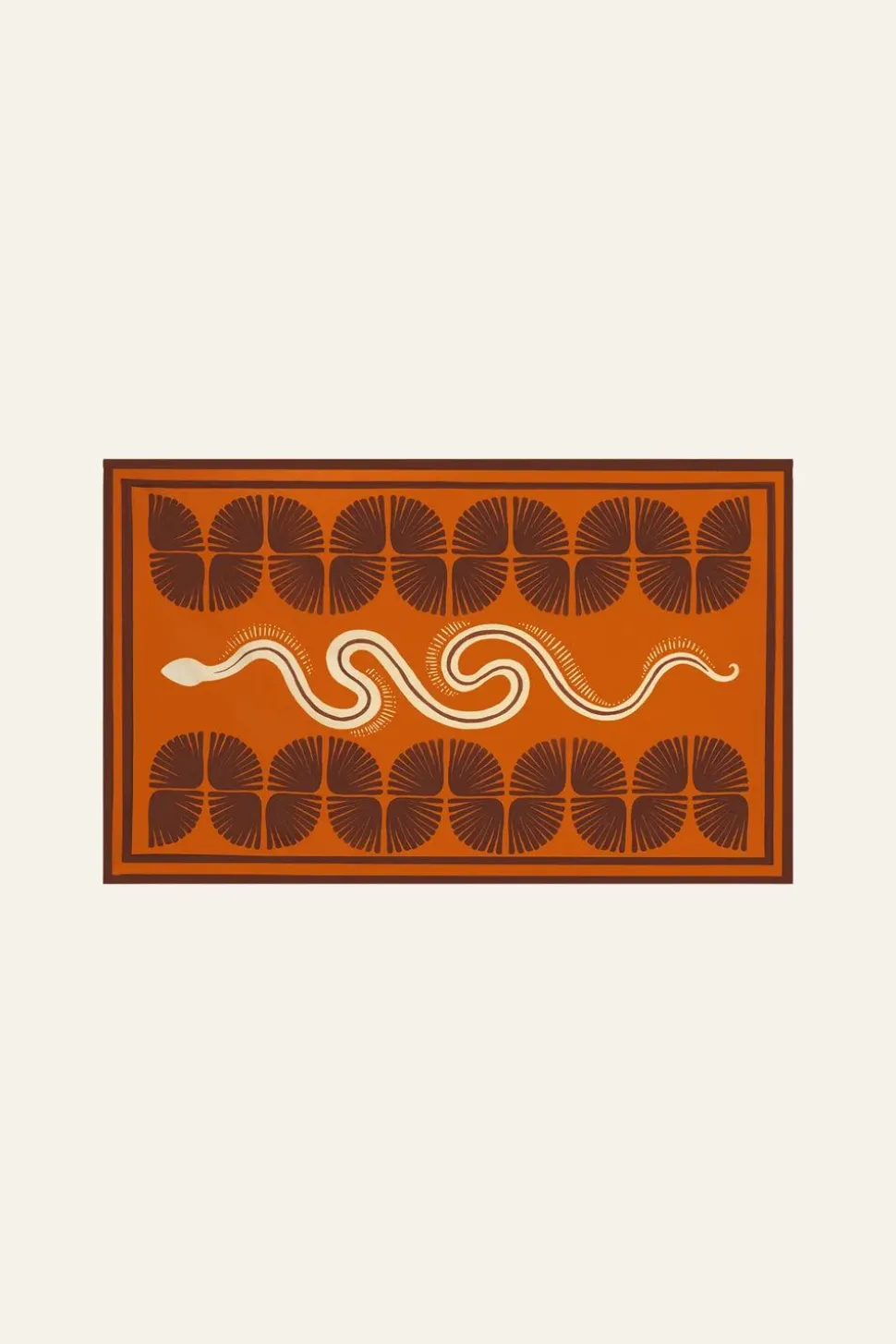 Kene Pareo In Orange