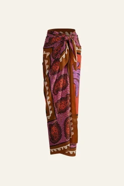 Kilimanjaro Pareo In Violet