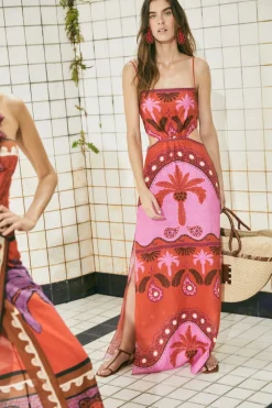 Leyendas Africanas Earrings In Red