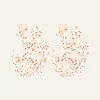 Leyendas Africanas Earrings In Ecru