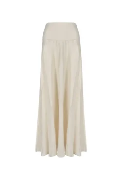 Light And Sound Skirt In Ecru