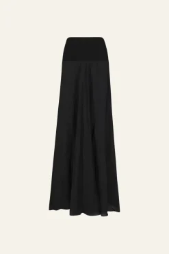 Light And Sound Skirt In Black
