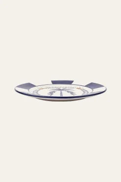 Macao Dinner Plate In Blue Set Of 2