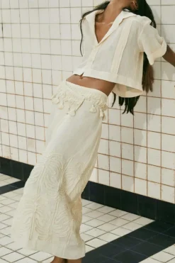 Manyatta Shirt In Ecru