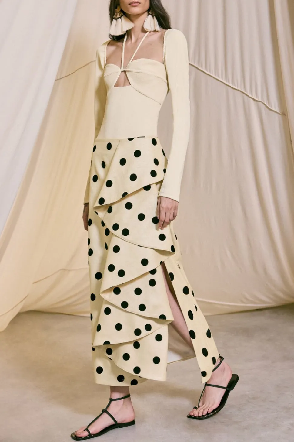 Maze Trek Sandals In Black