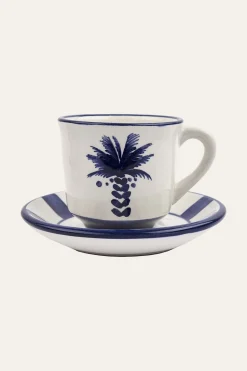 Molinillo Coffee In Blue Set Of 2