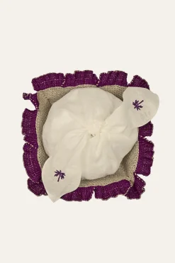 Mushroom Mandala Bread Basket In Acaii Set Of 2