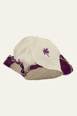 Mushroom Mandala Mini Bread Basket In Acaii Set Of 4