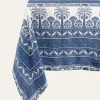 Nuqui Square Tablecloth In Blue