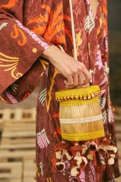 Ornamentos Bag In Mustard