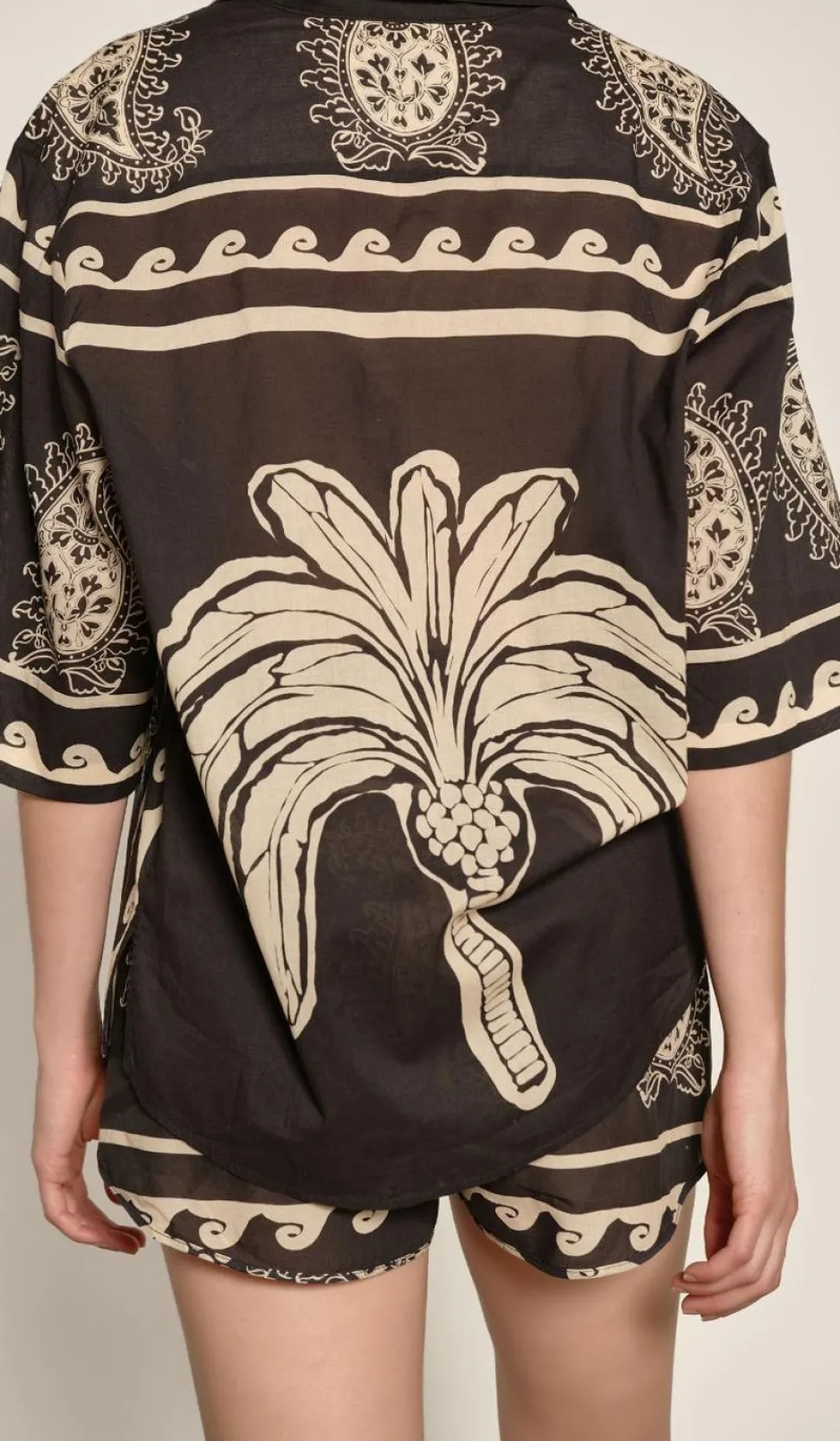 Paisley Situation Shirt In Black