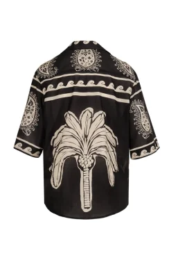 Paisley Situation Shirt In Black