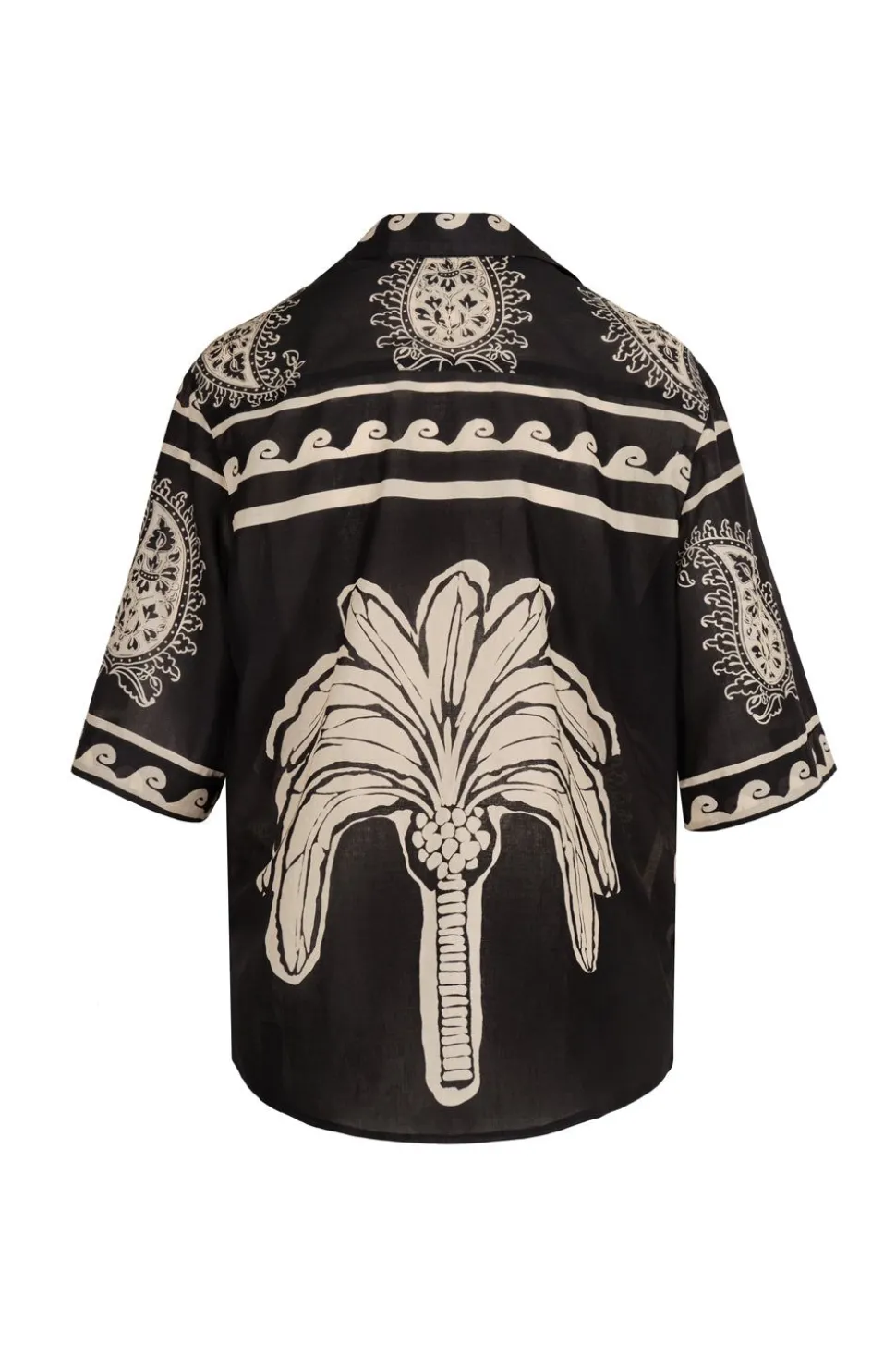 Paisley Situation Shirt In Black