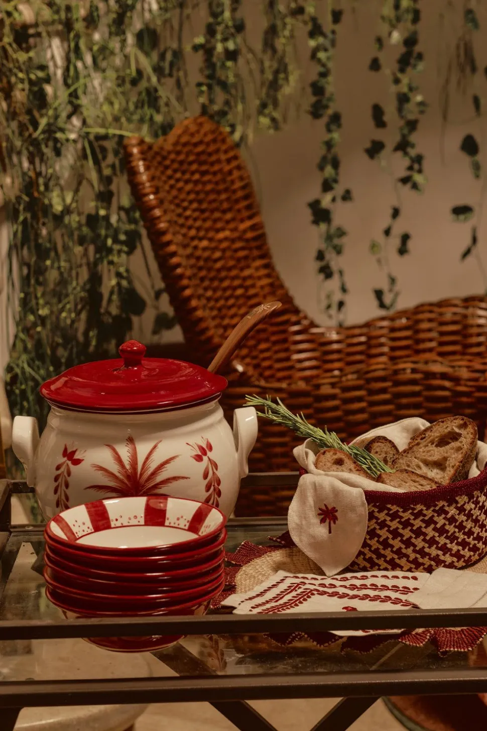 Palma Real Bowl In Magenta Set Of 2