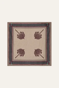 Palmas Canas Mini Scarf In Magenta