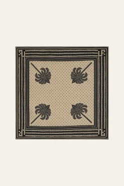 Palmas Canas Scarf In Ecru