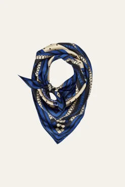 Palmas Canas Scarf In Navy