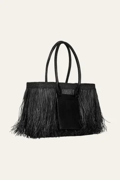 Palm'S Embrace Bag In Black
